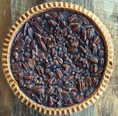 Freshly Baked Chocolate Pecan Pie