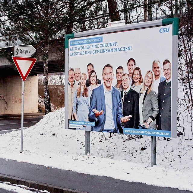 Im Stadtbild sieht man: Die #kommunalwahl2020 steht vor der 🚪. Habt Ihr unsere Plakate schon entdeckt? 
Lasst uns #gemeinsamtoelzgestalten !
#badtoelz #toelz #t&ouml;lz #badt&ouml;lz #csu #n&auml;herammenschen #f&uuml;reinbadt&ouml;lzmitzukunft #lis