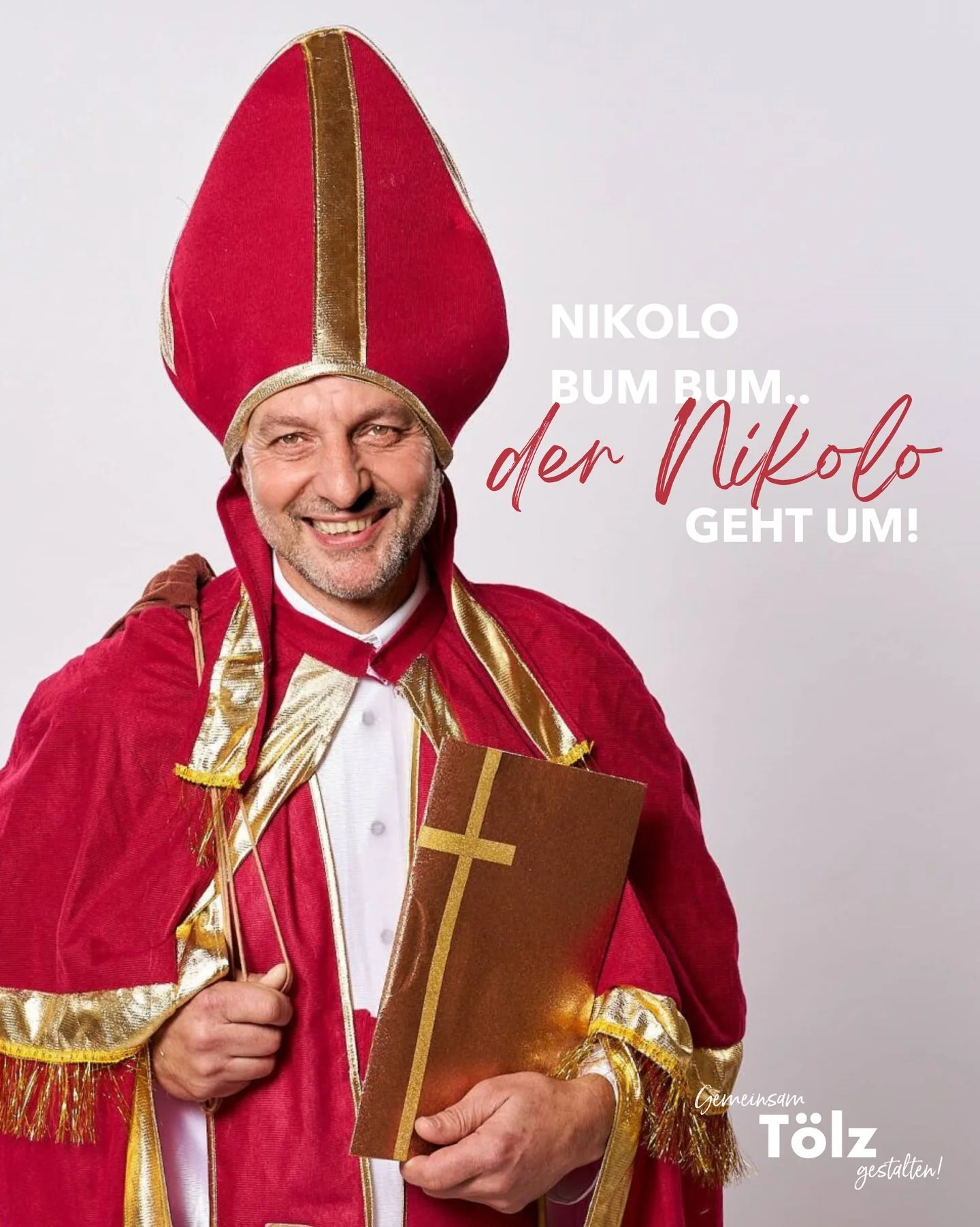 War der heilige Nikolaus 🎅 bereits bei euch &ndash; oder steht er noch vor der T&uuml;r?

Stellvertretend f&uuml;r alle CSU-Stadtratskandidaten w&uuml;nscht euch Stefan Kirschneck einen angenehmen und besinnlichen Nikolaustag. ✨

#gemeinsamtoelzgest