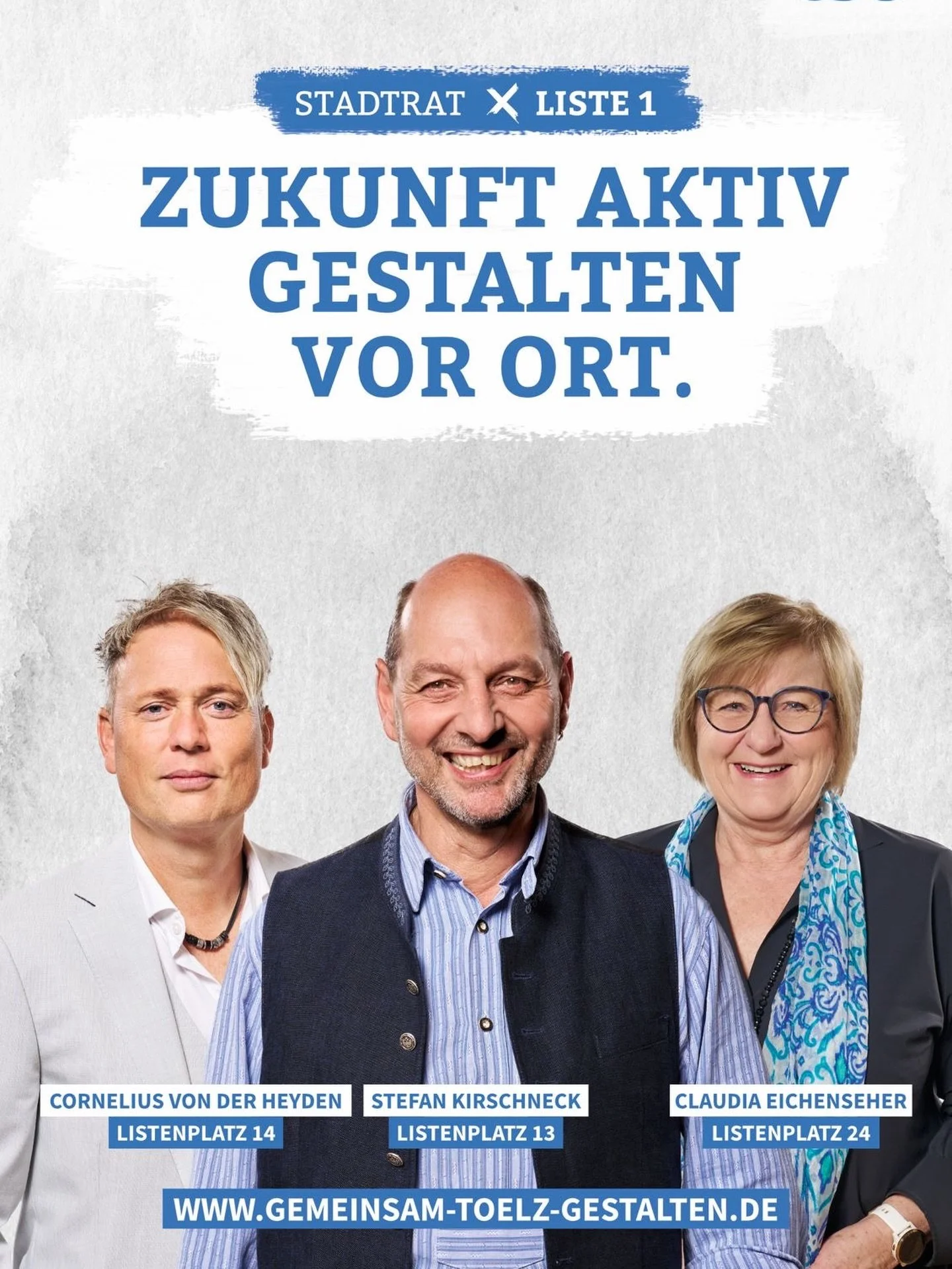 Wir starten durch! 💪🚀 Bereit f&uuml;r die Kommunalwahl am 08. M&auml;rz 2026. Mit @kirschi1860 (Listenplatz 13), @cornelius_vdh (Listenplatz 14) und @claudia_eichenseher (Listenplatz 24) geht unser starkes Team in den Wahlkampf f&uuml;r den T&ouml;