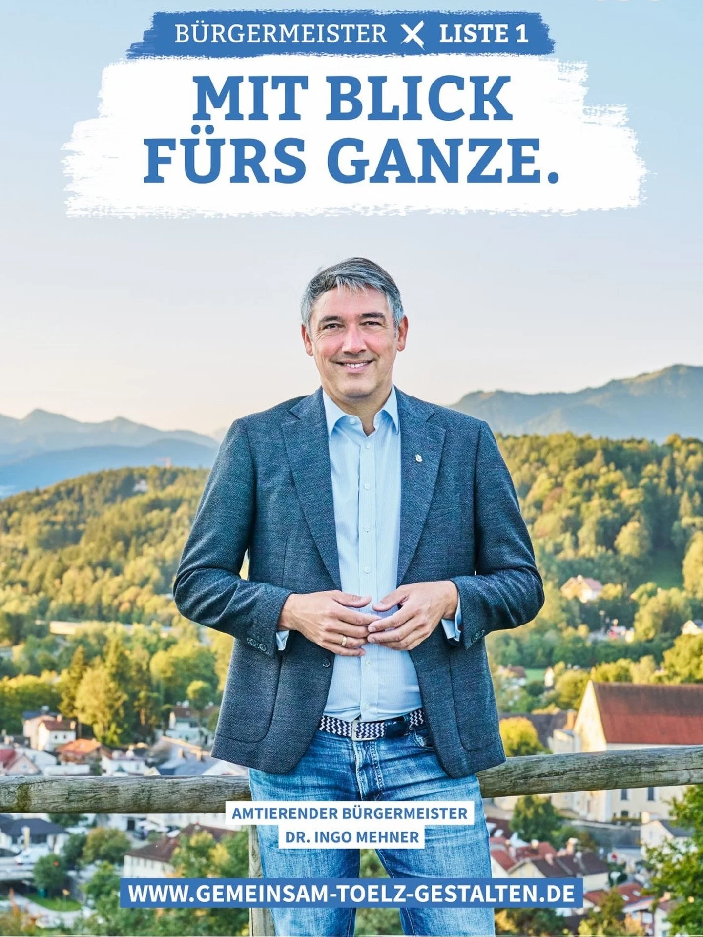 📣 Podiumsdiskussion zur Kommunalwahl im Kurhaus Bad T&ouml;lz 📣  
Der T&ouml;lzer Kurier l&auml;dt zur Diskussion mit den B&uuml;rgermeisterkandidaten ein &ndash; gemeinsam mit Kandidatinnen und Kandidaten f&uuml;r den Stadtrat. 🗣️ Mitreden, Frage