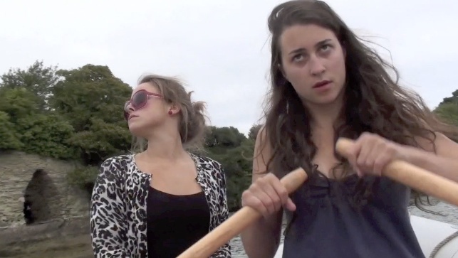 Lizzy and Lady Catherine rowing.jpg