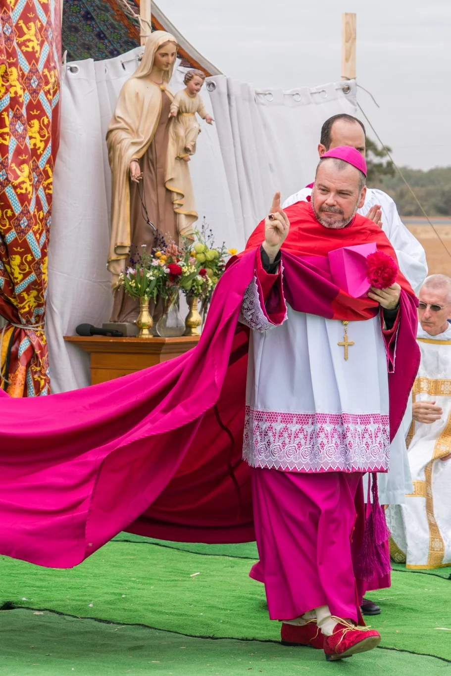 Bishop Columba at the Opening Mass (March 2019)