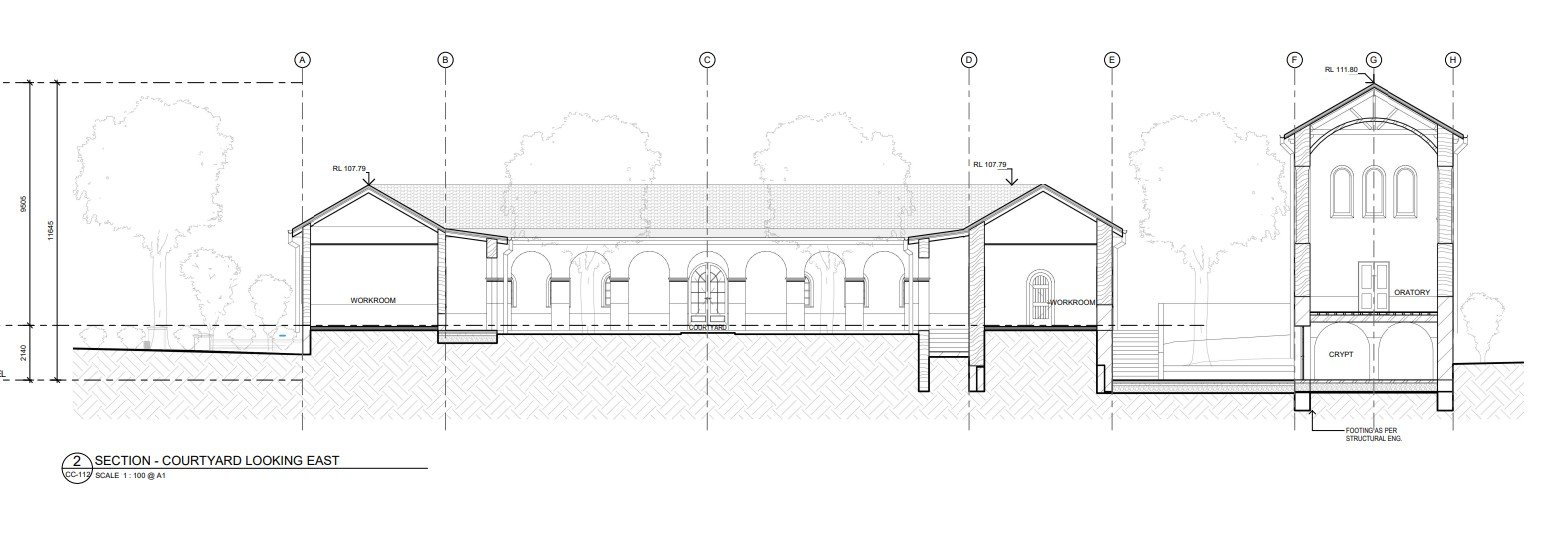 Chapel Nuns Choir &amp; Living Spaces