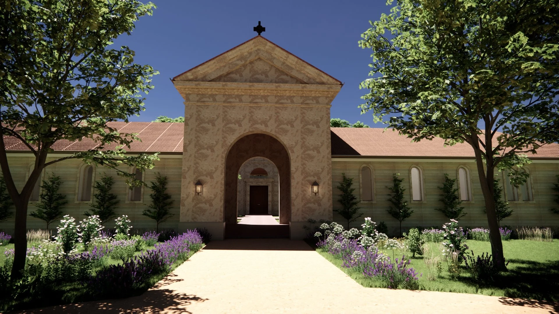 Courtyard Entryway