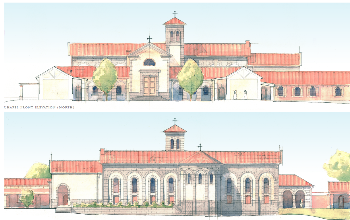  North &amp; South View of Chapel 