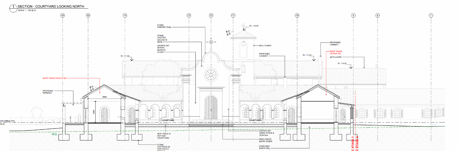  Chapel- Looking South 