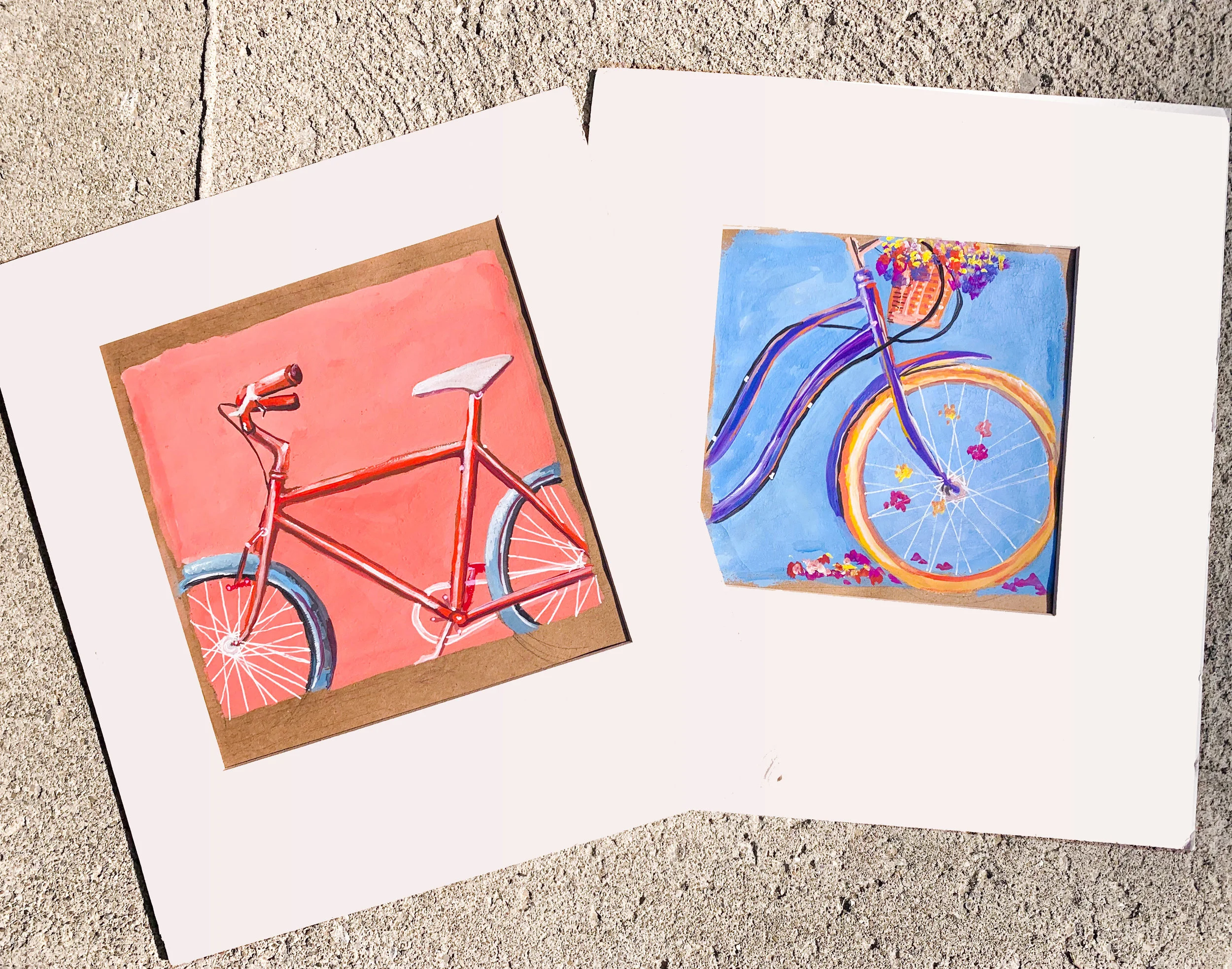 Little Red and Little Blue