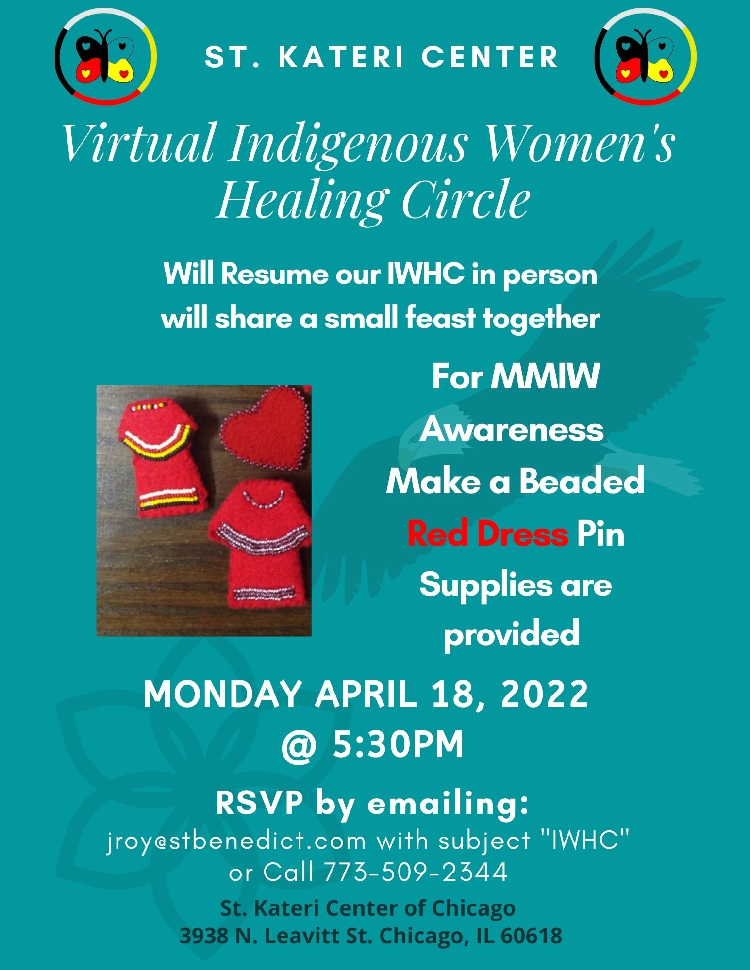 Indigenous Women's Healing Circle — Saint Kateri Center of Chicago