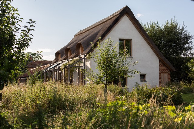 Norfolk Strawbale Passivhaus, Image credit: Anne Thorne Architects