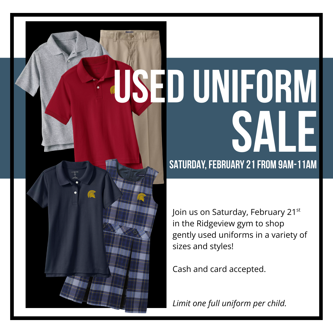 Used Uniform Sale