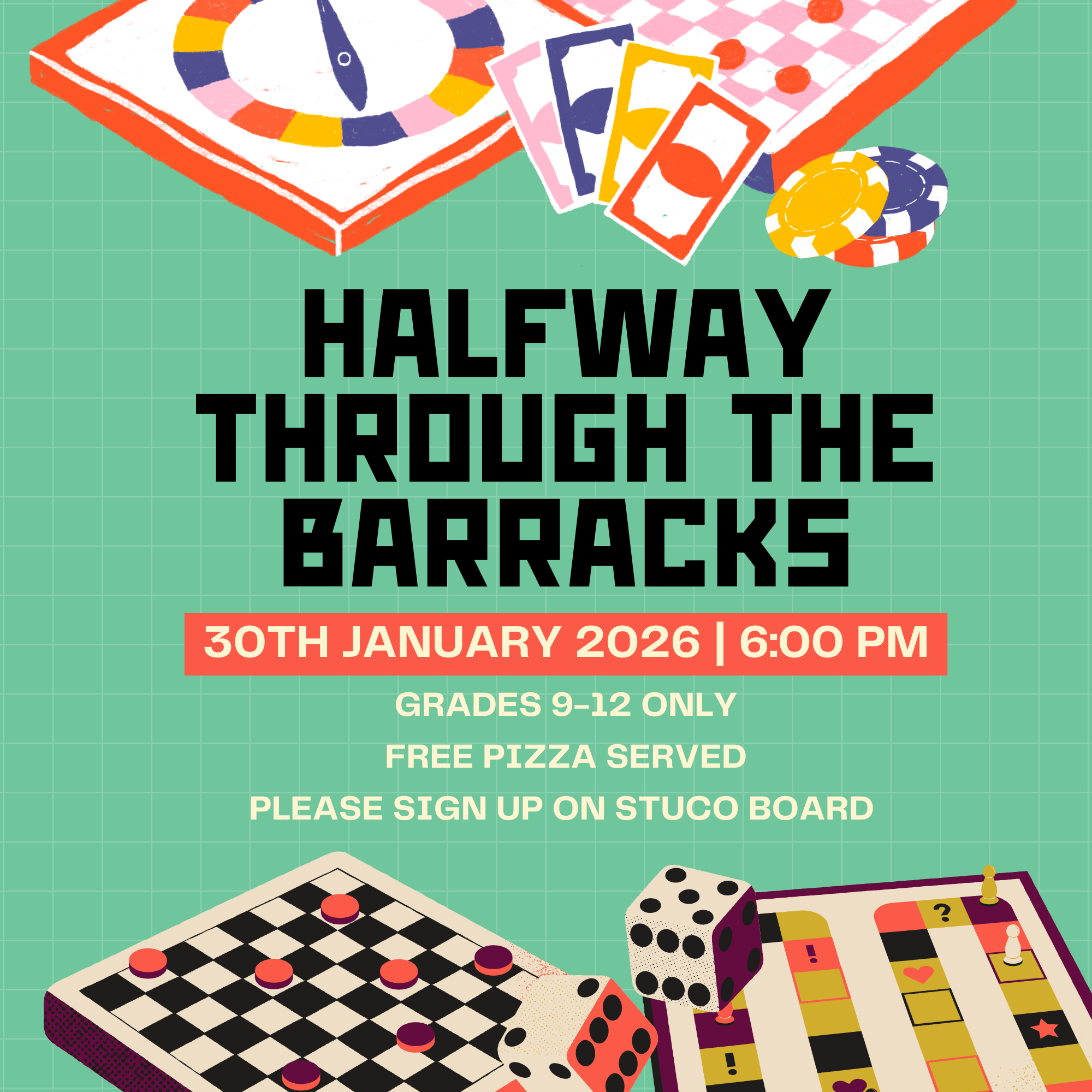 Halfway Through The Barracks