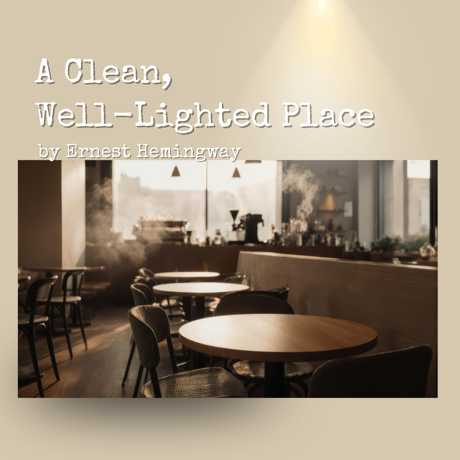Weekly Parent Reading Group: A Clean, Well-Lighted Place
