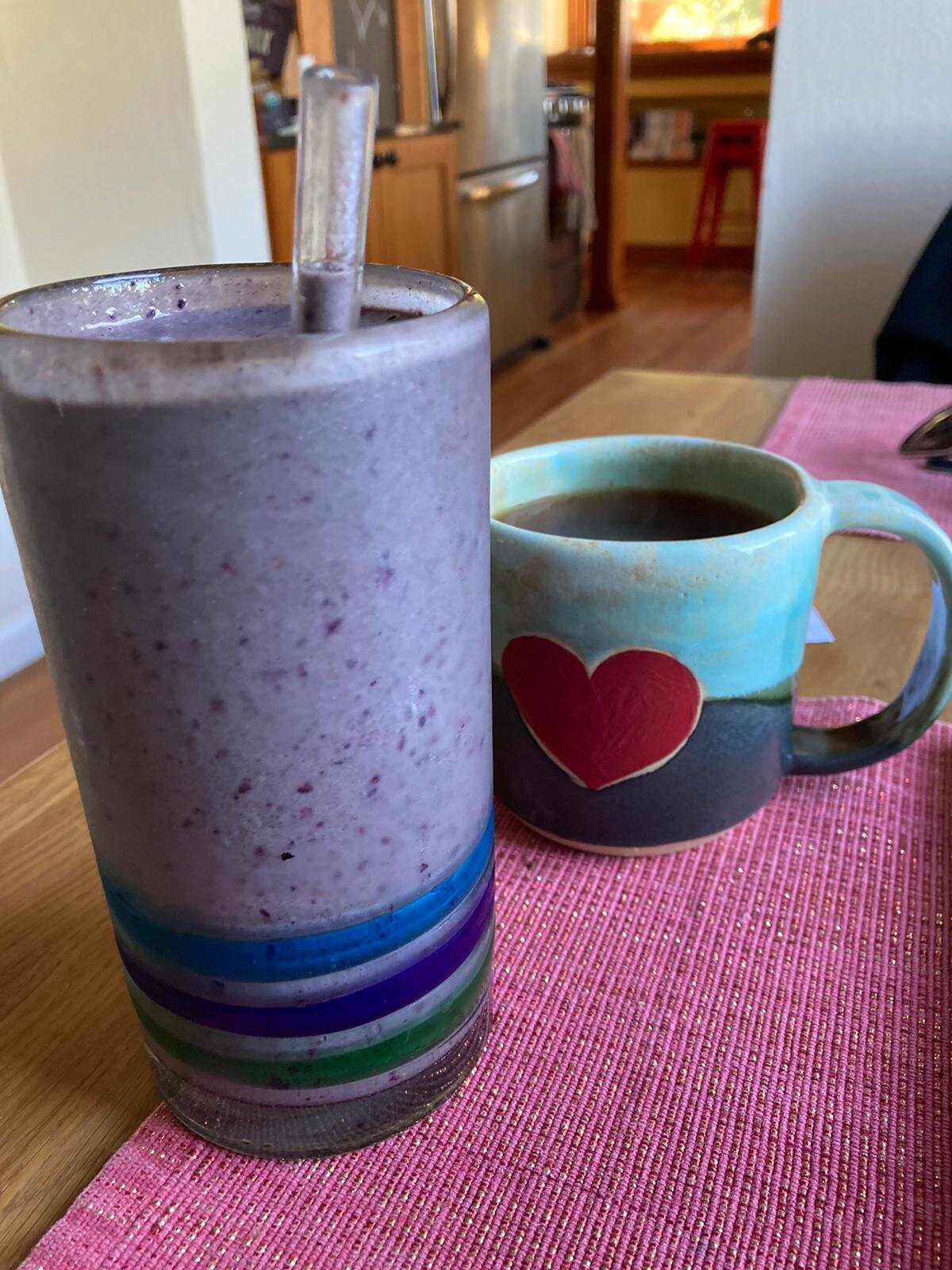 Nutrient Dense Blue-Green Smoothie