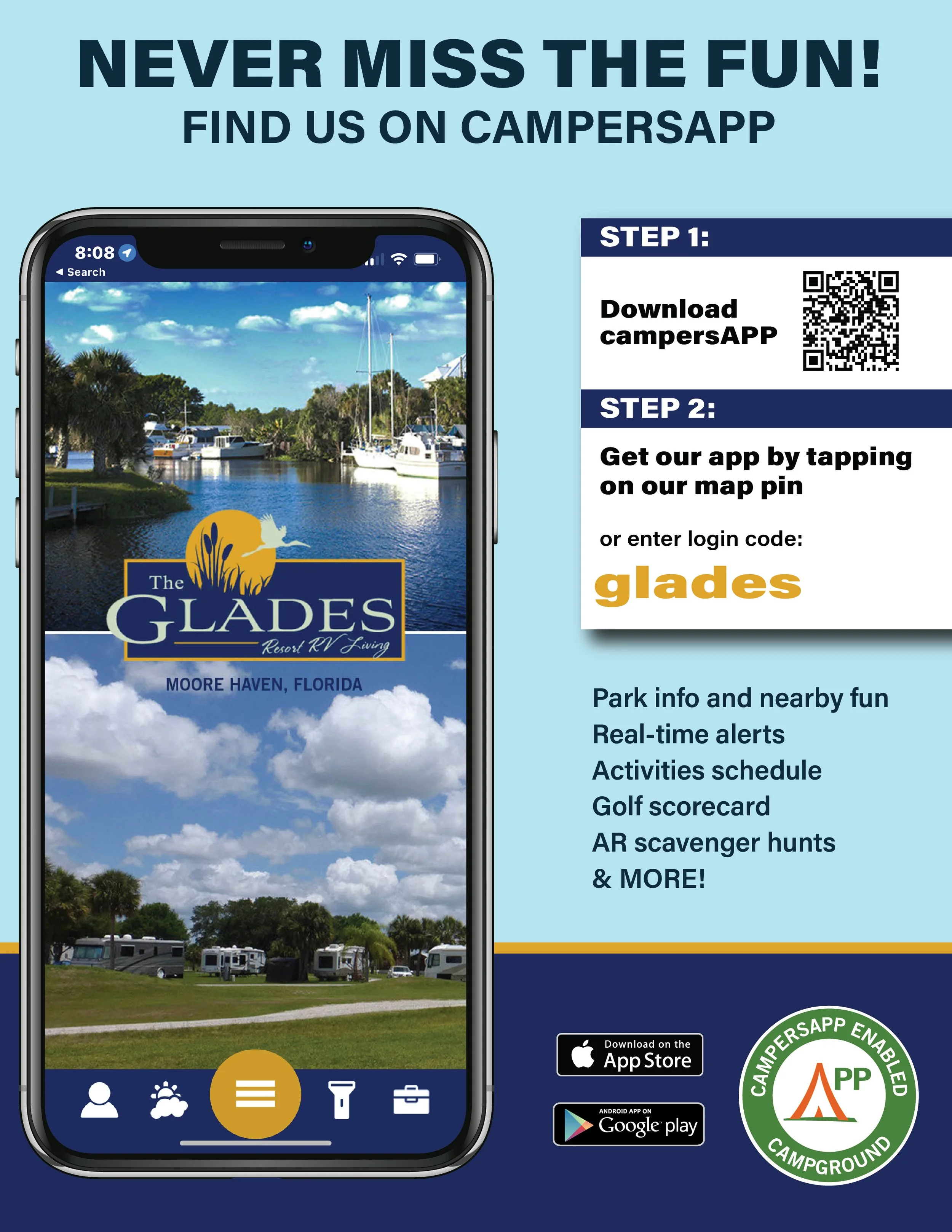 The Glades RV Resort — About