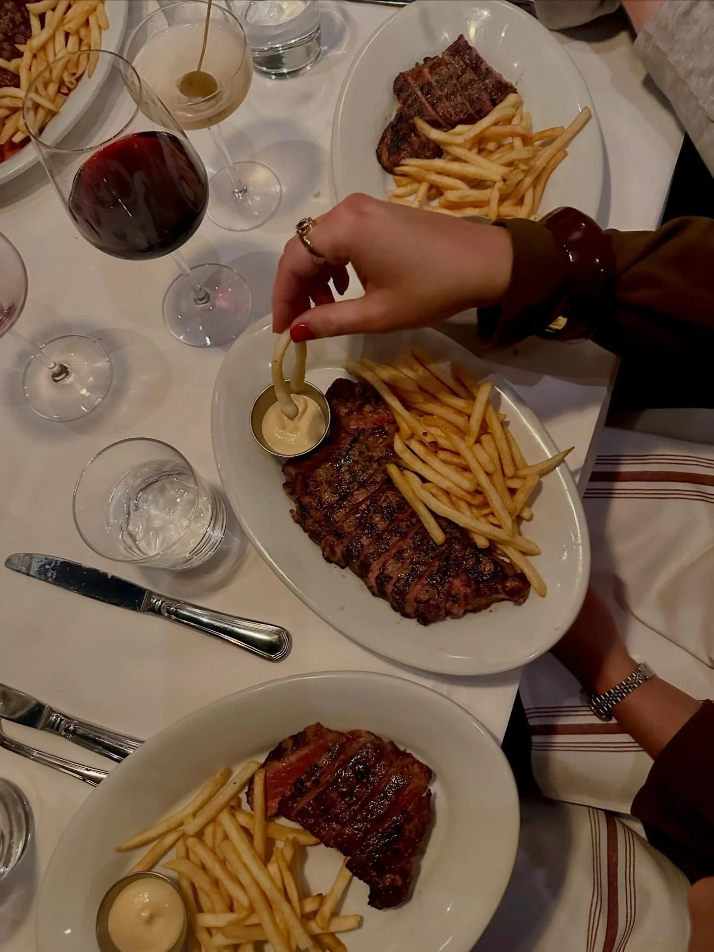Girls just want steak frites and leprechauns.