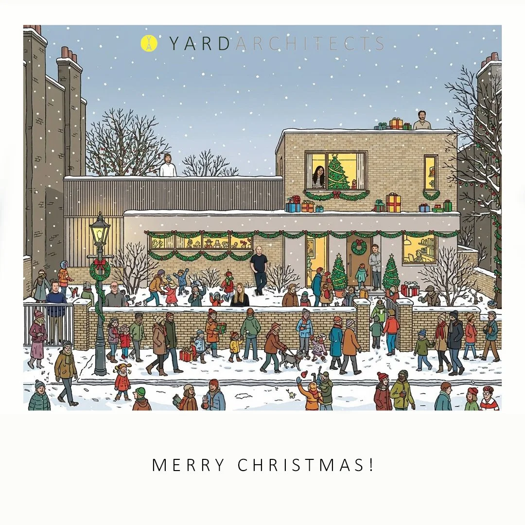 Merry Christmas from all of us at YARD Architects. We hope you enjoy the festive season and wish you a happy New Year!

A huge thank you to our clients, collaborators, and Instagram community for your continued support and interest in our work throug