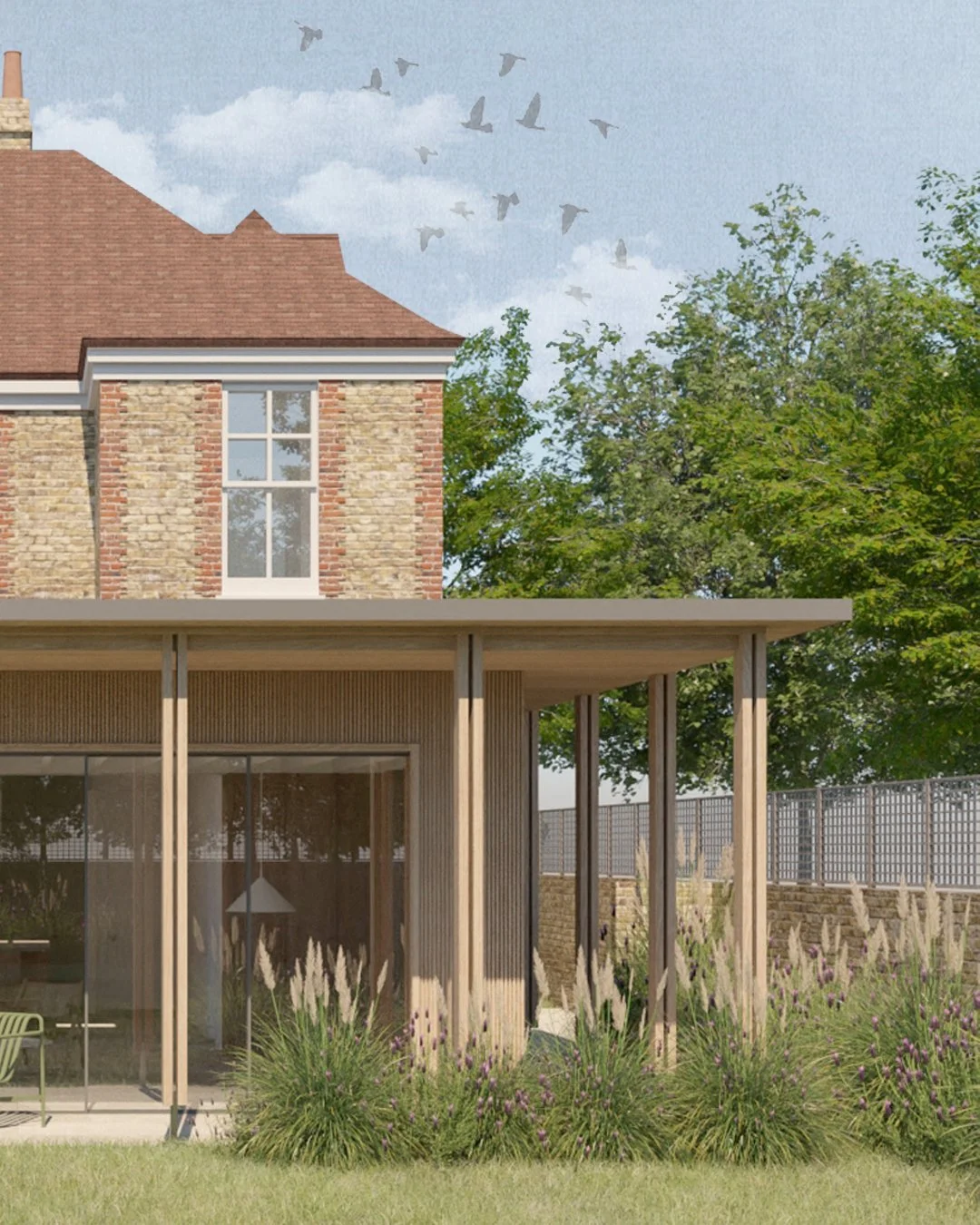 Happy New Year! 

We are looking forward to completing lots of projects in 2026, including our Putney House project which is due to finish very soon.

Inside, timber takes centre stage, lining the dining and lounge and creating a warm, cohesive space