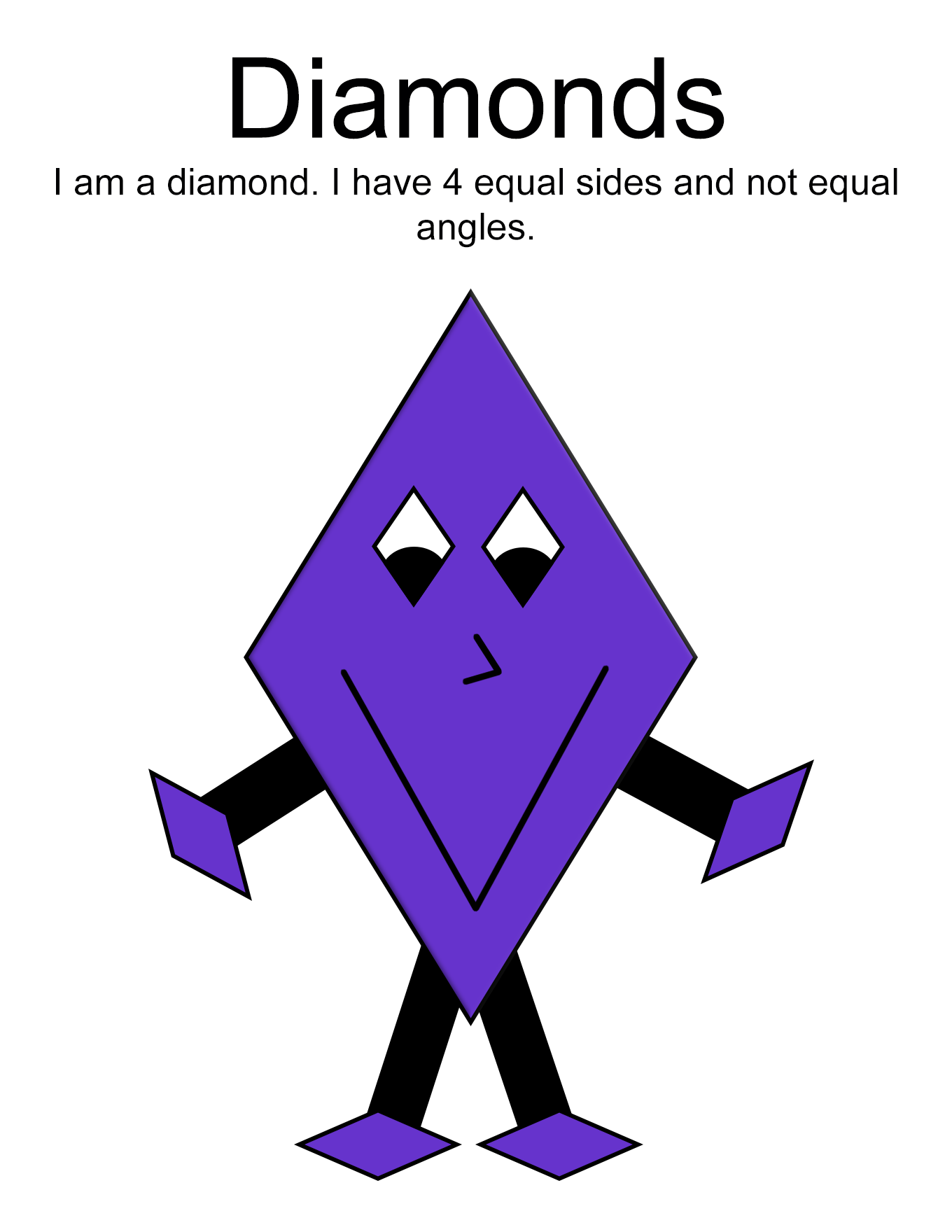 Diamond Shapes For Kids Diamond Shapes For Kids