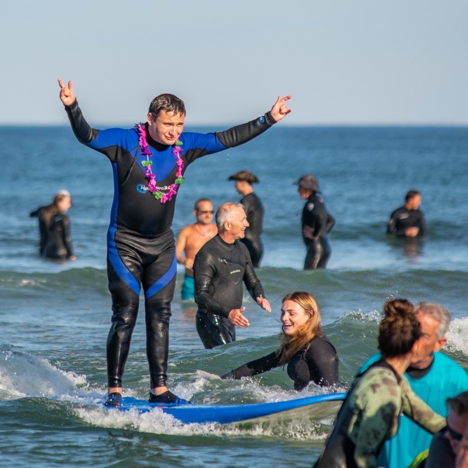 FINAL SURFING WITH SMILES OF THE SEASON :)