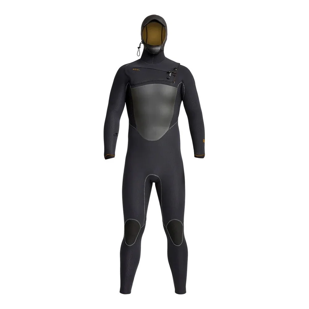 Xcel Men's 5:4 Drylock X Hooded Fullsuit — Cinnamon Rainbows Surf Co.