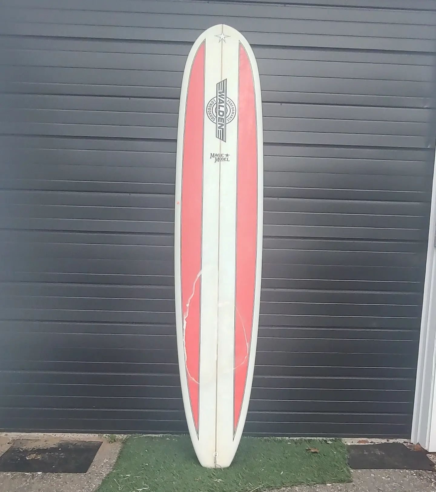 9'2 Walden Magic 22 1/2 x 3 75L 
2+1  with PU construction
Used with deck delam repair
Fair/good condition 
$299