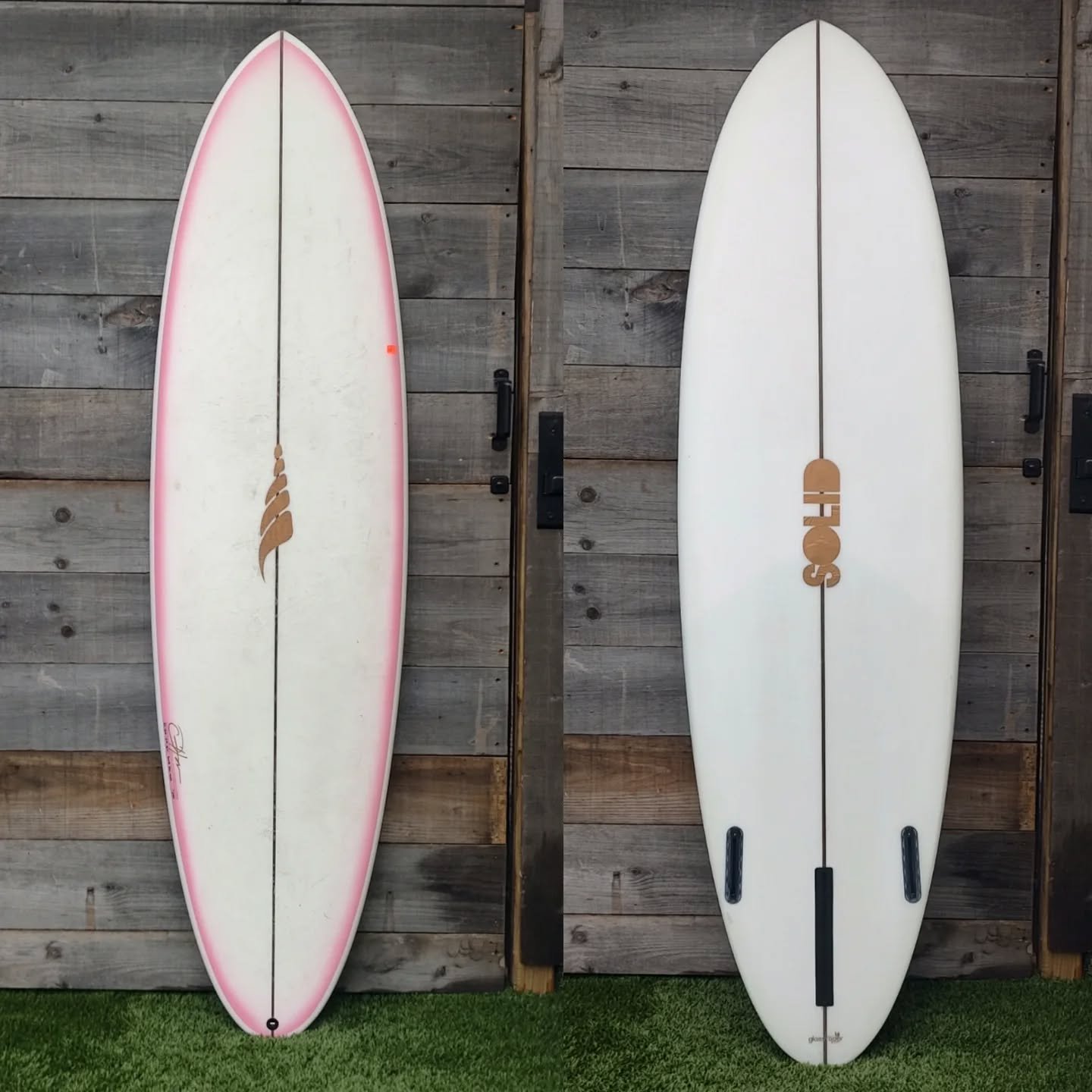 Used 6'11 Solid Round Jig
22 x 2 3/4 46.4 L
Glass roots epoxy construction
2+1 fin set up 
New Condition
$799