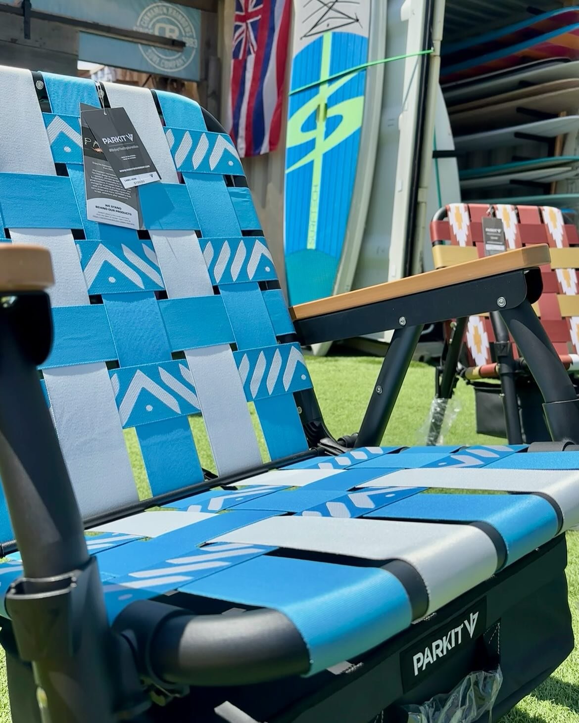 Tis the season for sittin, chillin, grillin, tail-gatin, stargazin and everything else that makes you say, &lsquo;ahhhhhhhh, this is the life&rsquo;! If you don&rsquo;t already have a chair by Park It, now&rsquo;s the time bc we sold out last summer 