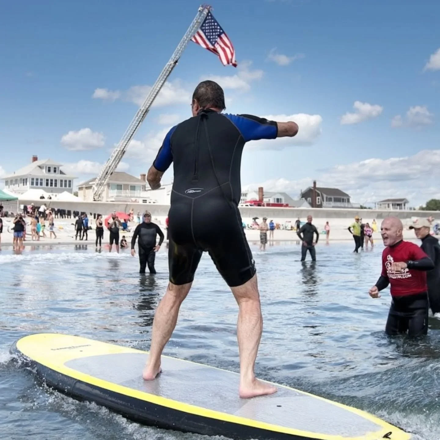 Thankfull to all of our Veterans 
today and everyday 🙏&hearts;️ 🇺🇸
📷@nevinsphoto 
#woundedwarriors
#hitthebeach