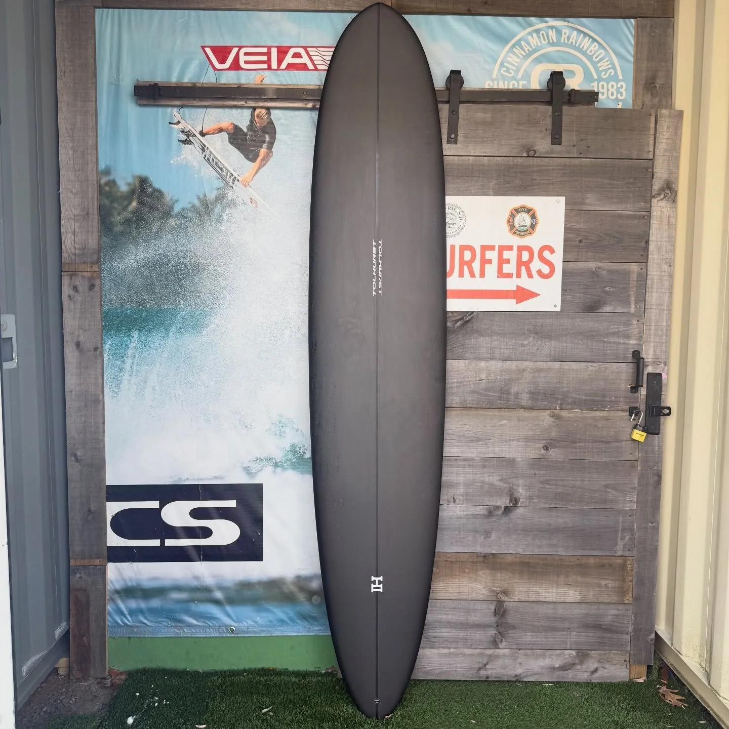 Used @harleyingleby @thunderboltsurfboards HIHP Speed  Like new condition  9&rsquo;1 x 21 7/8 x 2 7/8  -$1199-