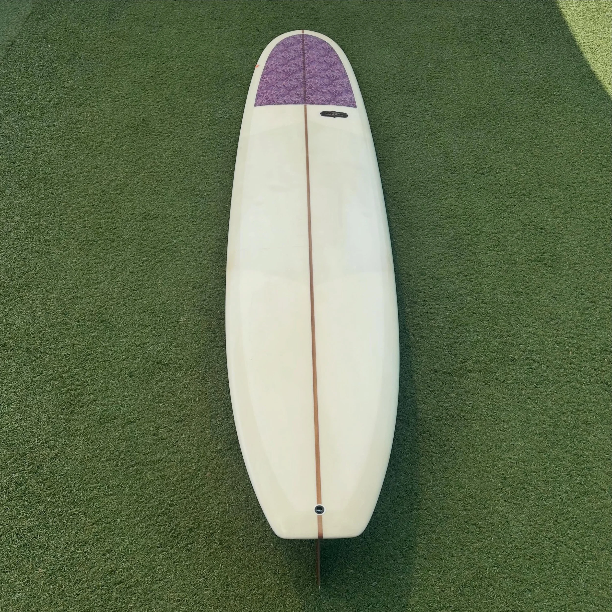 Used @almondsurfboards 9&rsquo;6

Glassed on fin

Decent condition 

$399