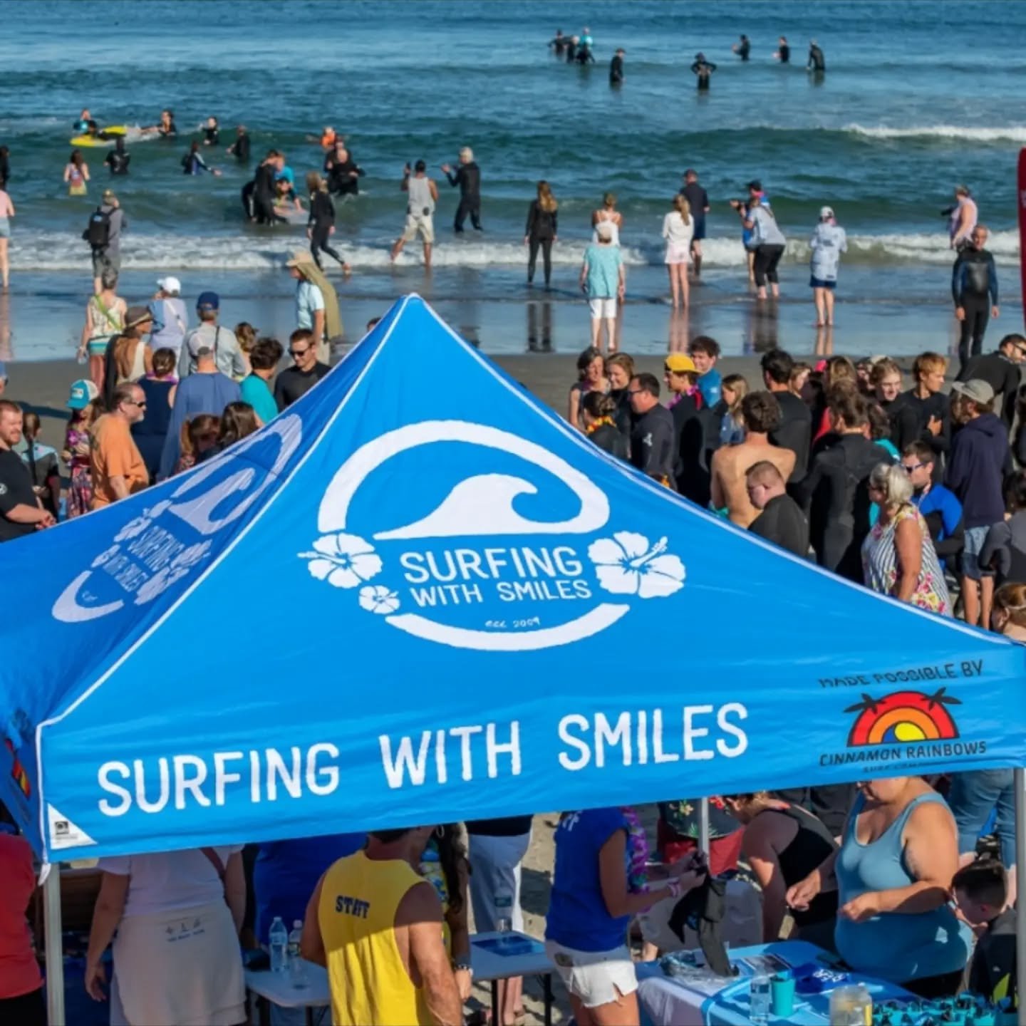 @surfingwithsmiles_nh Final event of the summer this Thursday Aug 13th 5pm to 7pm North Beach Hampton NH weather permitting.
Volunteers welcome and needed please help spread the word 🌊🙂&hearts;️🤙