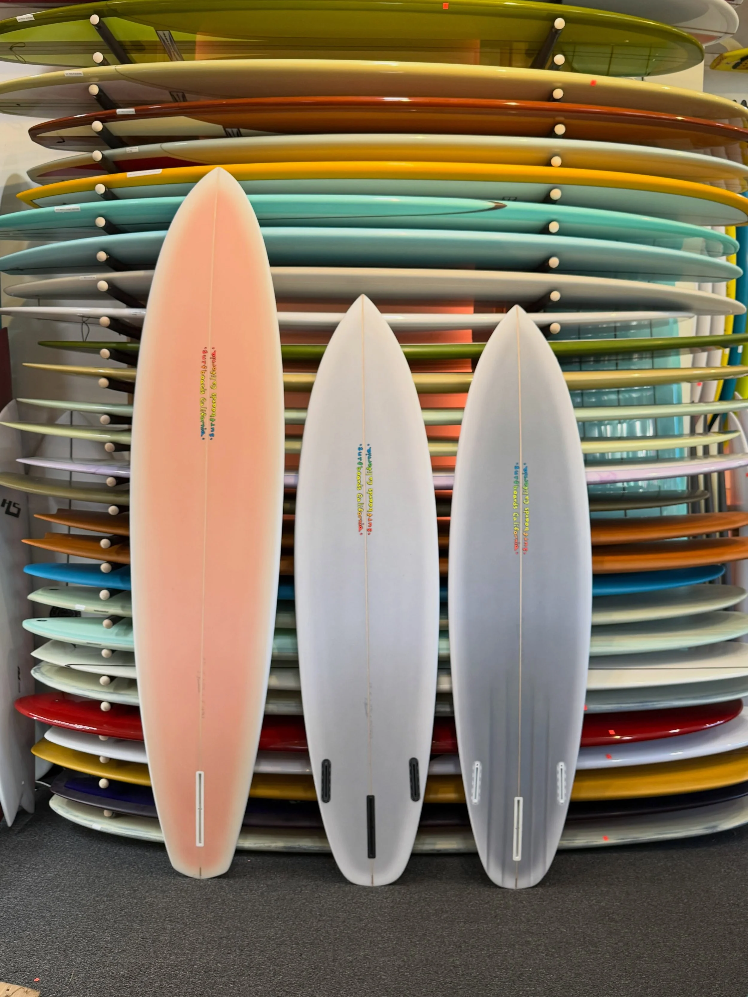 Just in! Three new models from @christianbeamish 

(Left to right)

Sexy Iggy 8&rsquo;3 x 20 1/2 x 2 9/16
$1449
soft diamond 6&rsquo;10 x 19 3/4 x 2 1/2 
$1349
channel bottom diamond 6&rsquo;9 x 19 1/2 x 2 5/8 
$1399
