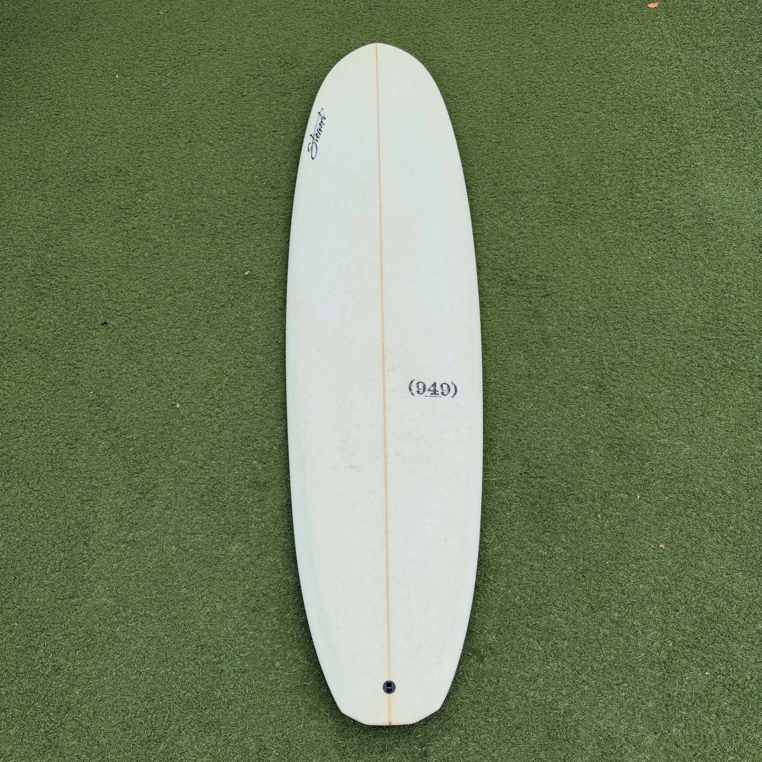 Used @stewart_surfboards 949

Good condition

7&rsquo;6 x 22 1/2 x 2 7/8 

-$499-