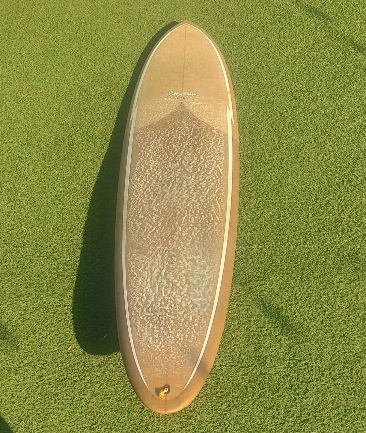 Used 9'6 @surftechsurf Gerry Lopez Glider
NFT Natural fiber technology
Epoxy
23 x 3 1/4 81.5L 
Great condition
$899 with 7.5" Skip Frye fin