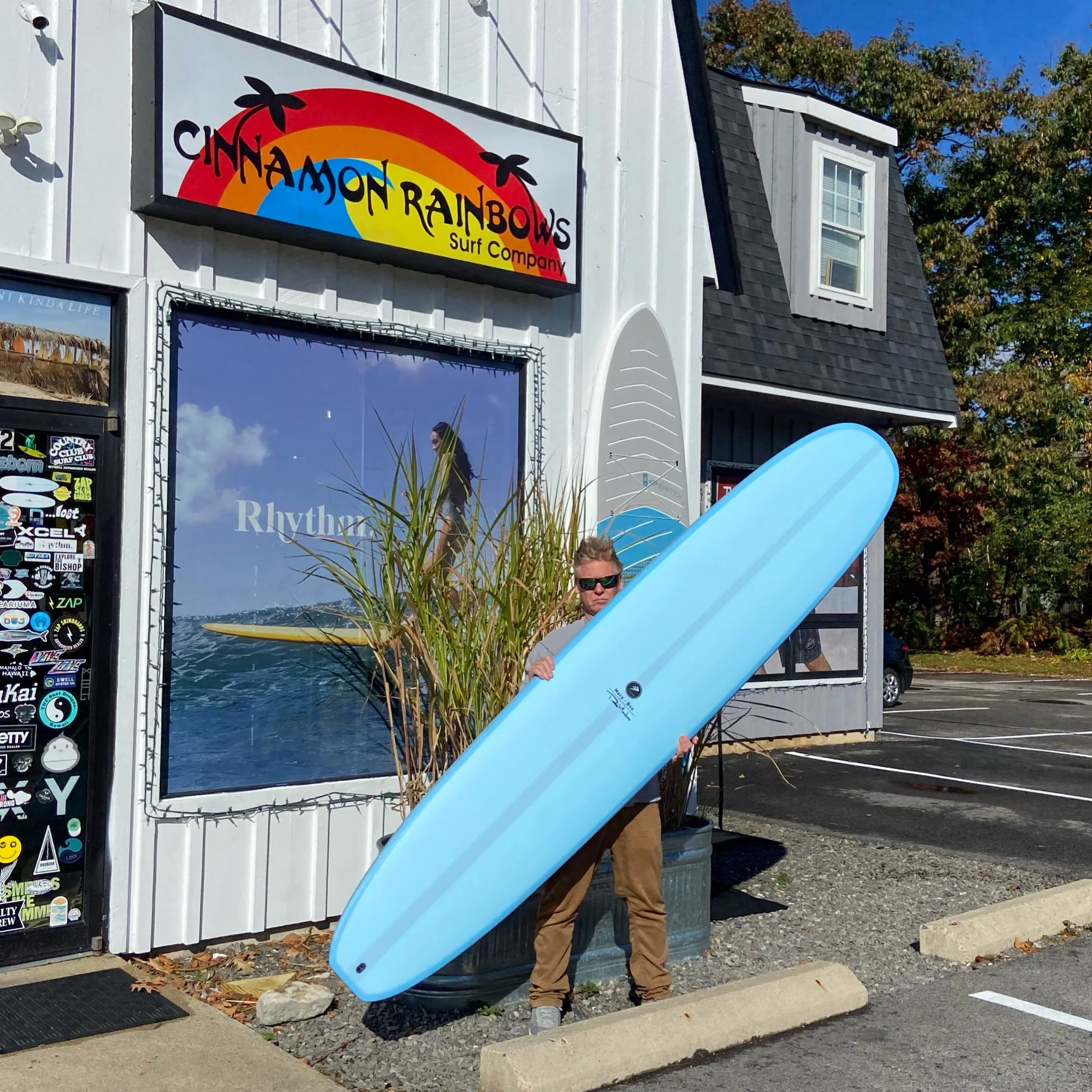 New @firewiresurfboards Longboard!

The Macy-Boo is a user friendly noserider shaped by @rob_machado and @macymachado 

Now available in 9&rsquo;3 and 9&rsquo;6 @cinnamonrainbows1983