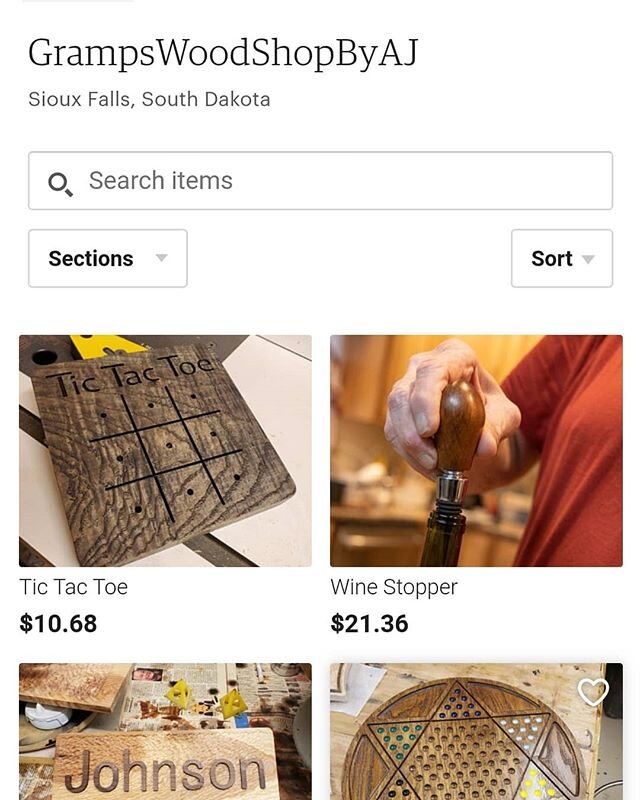 WE'RE ON ETSY! Everyone said we should and we finally did it! Go check it out. We've got a few things up and we will be adding more as we go! .
.
.
.
.
.
#shopsmall #shoplocal #woodworking #etsyshop #etsy #woodworking #woodworker #cncengraving