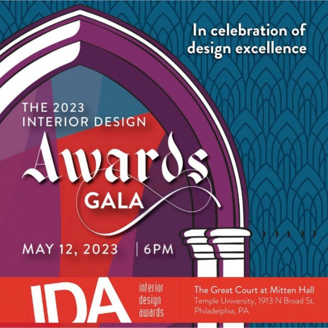 The much-awaited day has finally arrived! 💅👠👗 Today, @asidpaeast hosts its exclusive biennial Gala that recognizes and awards interior designers, design firms and architects in the Philadelphia region for their outstanding projects.🏆

🥇I have be