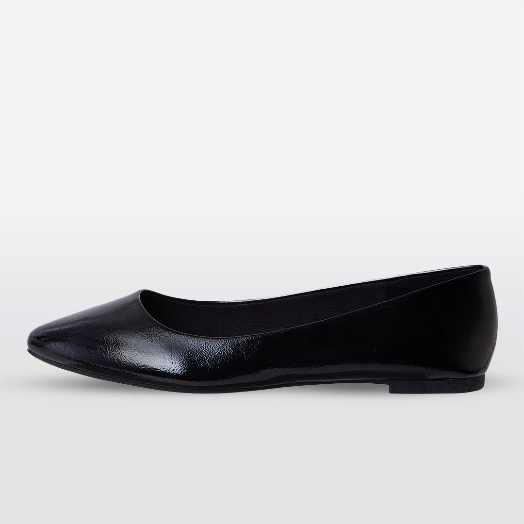 Lower East Side - Cami Flat - Blk Patent