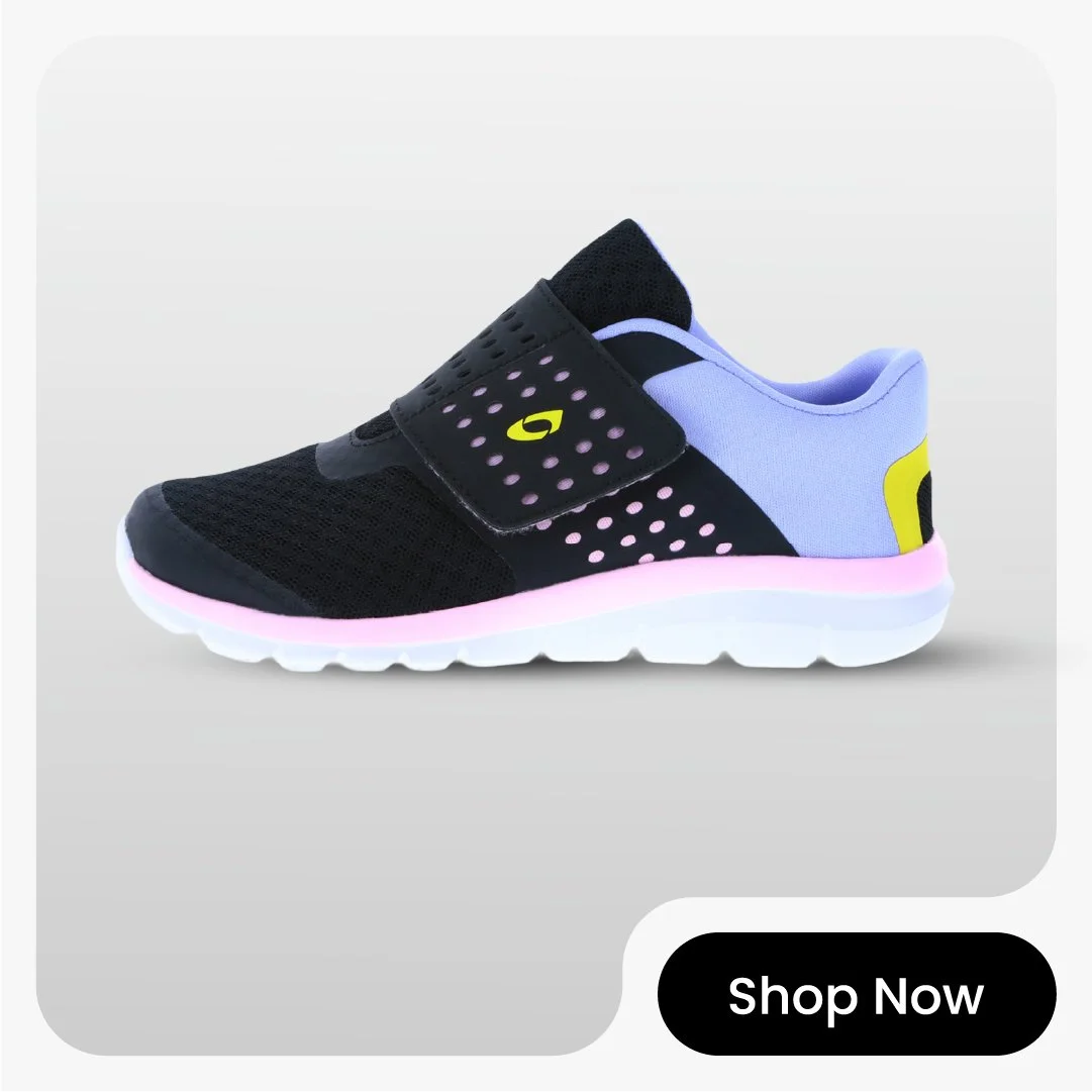 Cross Trekkers - Gusto - Black/Periwinkle/Pink