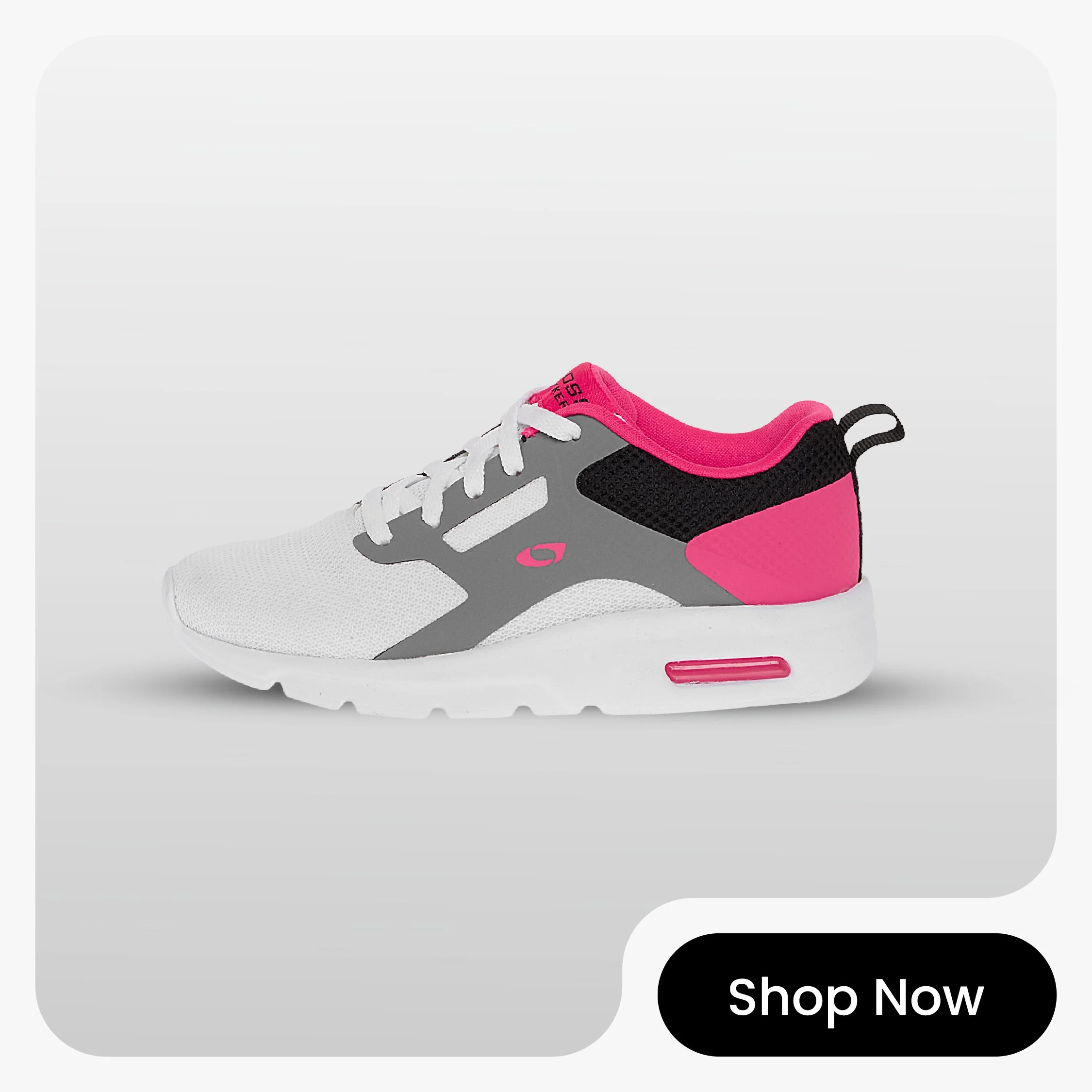 LA Gear - Concur - White/Pink