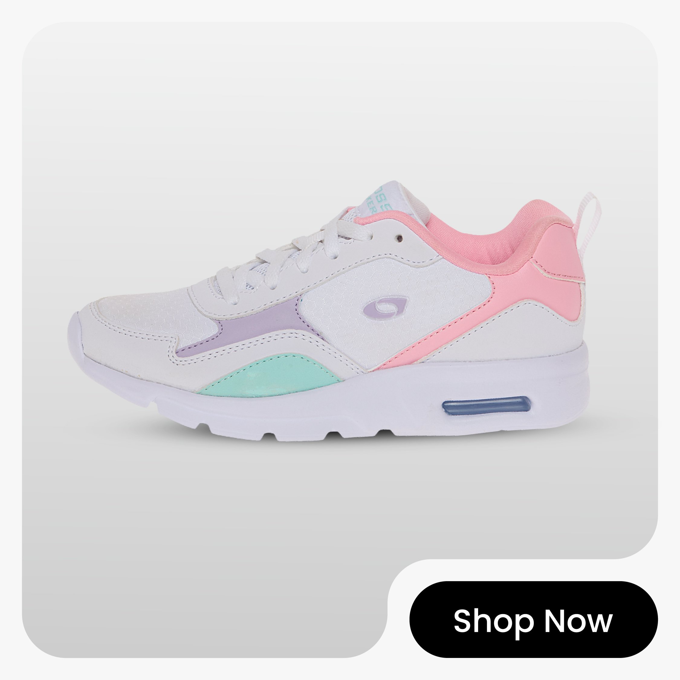 LA Gear - Concur - White/Pink Sport