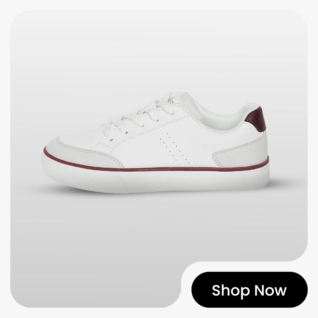 State Street - Zander - White/Red - Youth