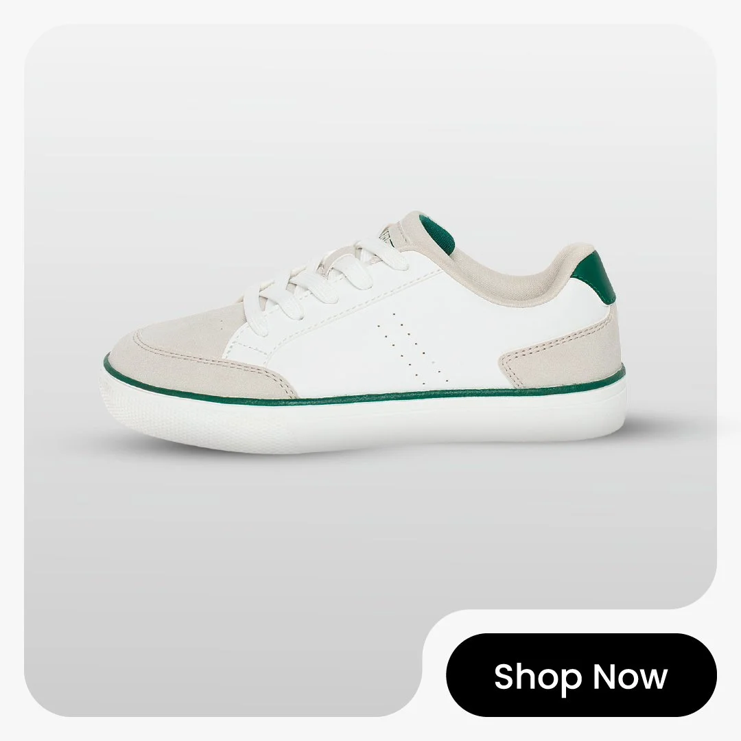 State Street - Zander - White/Green -Youth