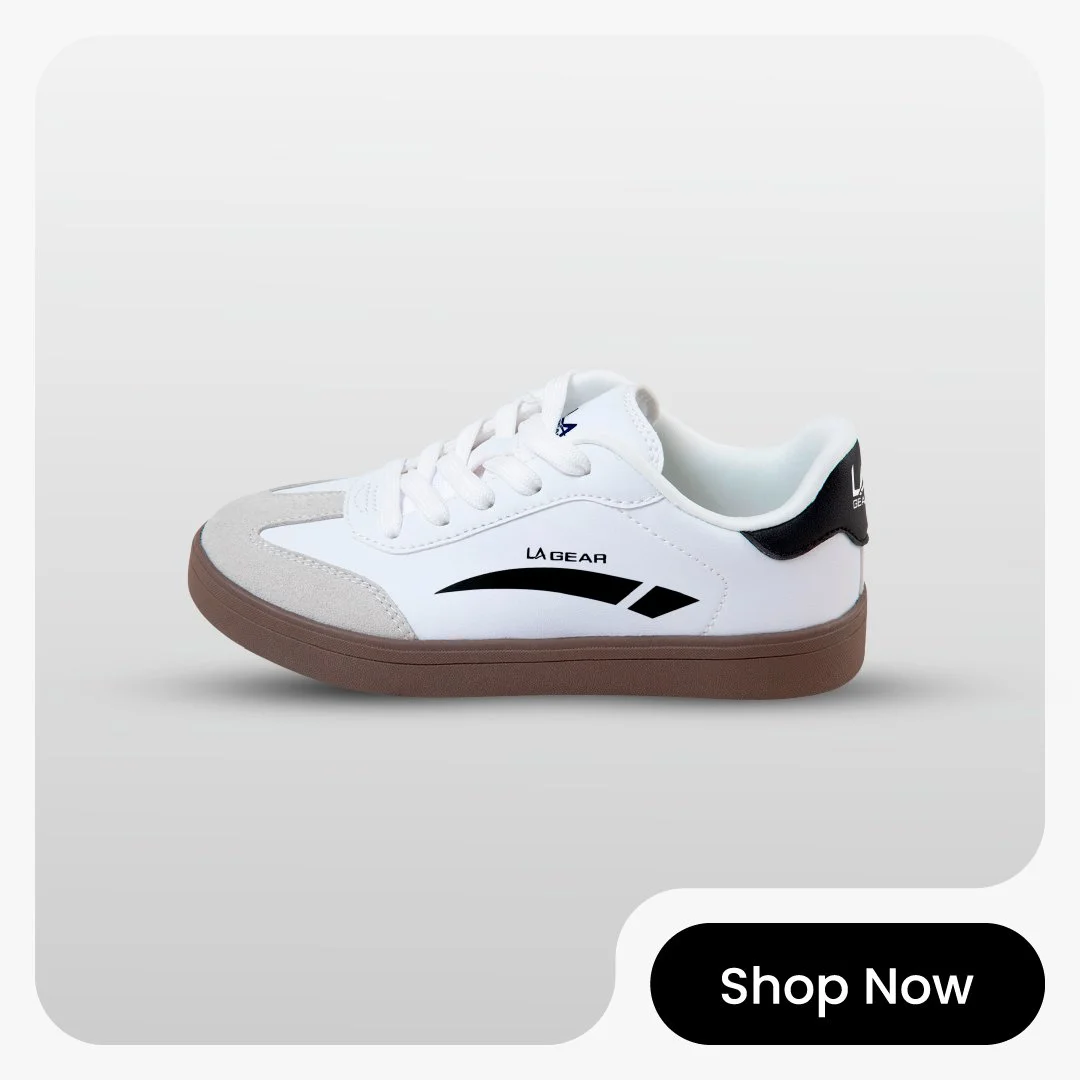 LA Gear - Nova - White - Youth