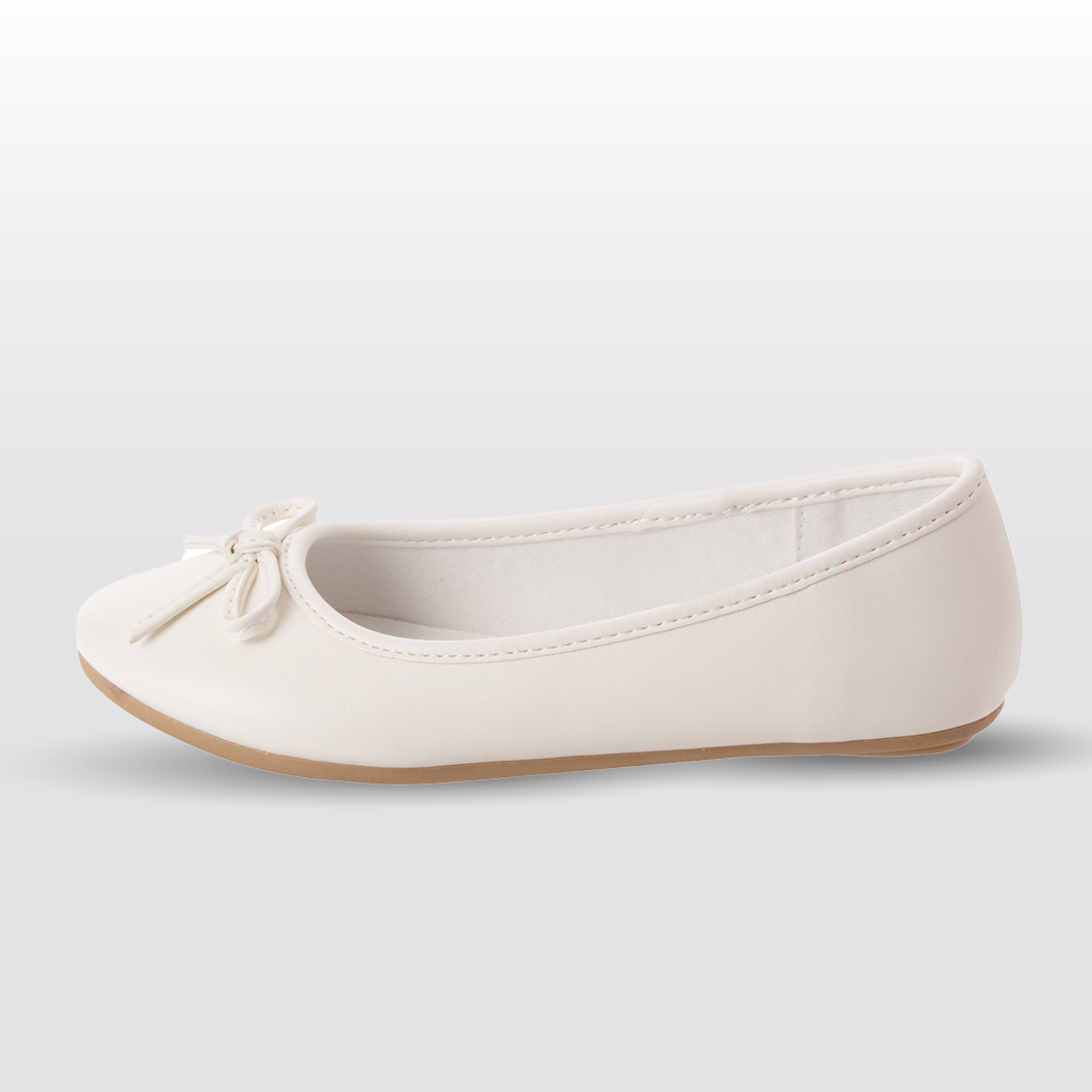 Zoe and Zac - Fae Flat - White