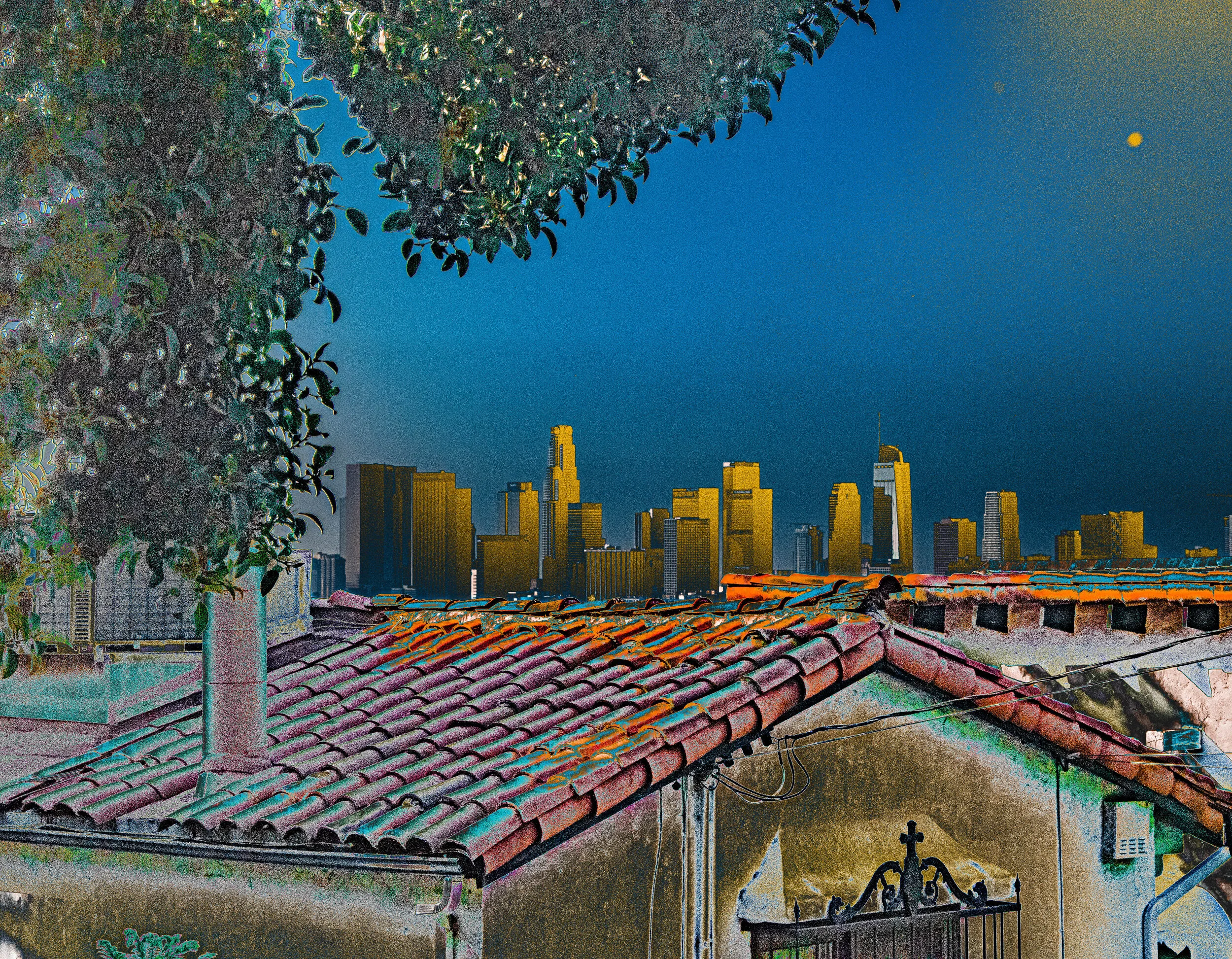 Downtown L.A. from Silver Lake