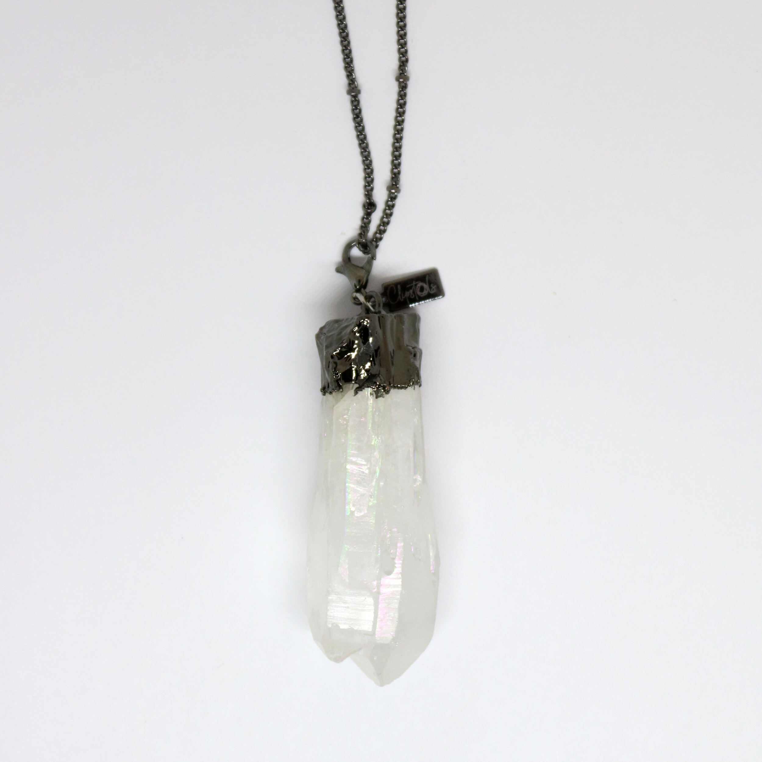 Aura Quartz w/Necklace