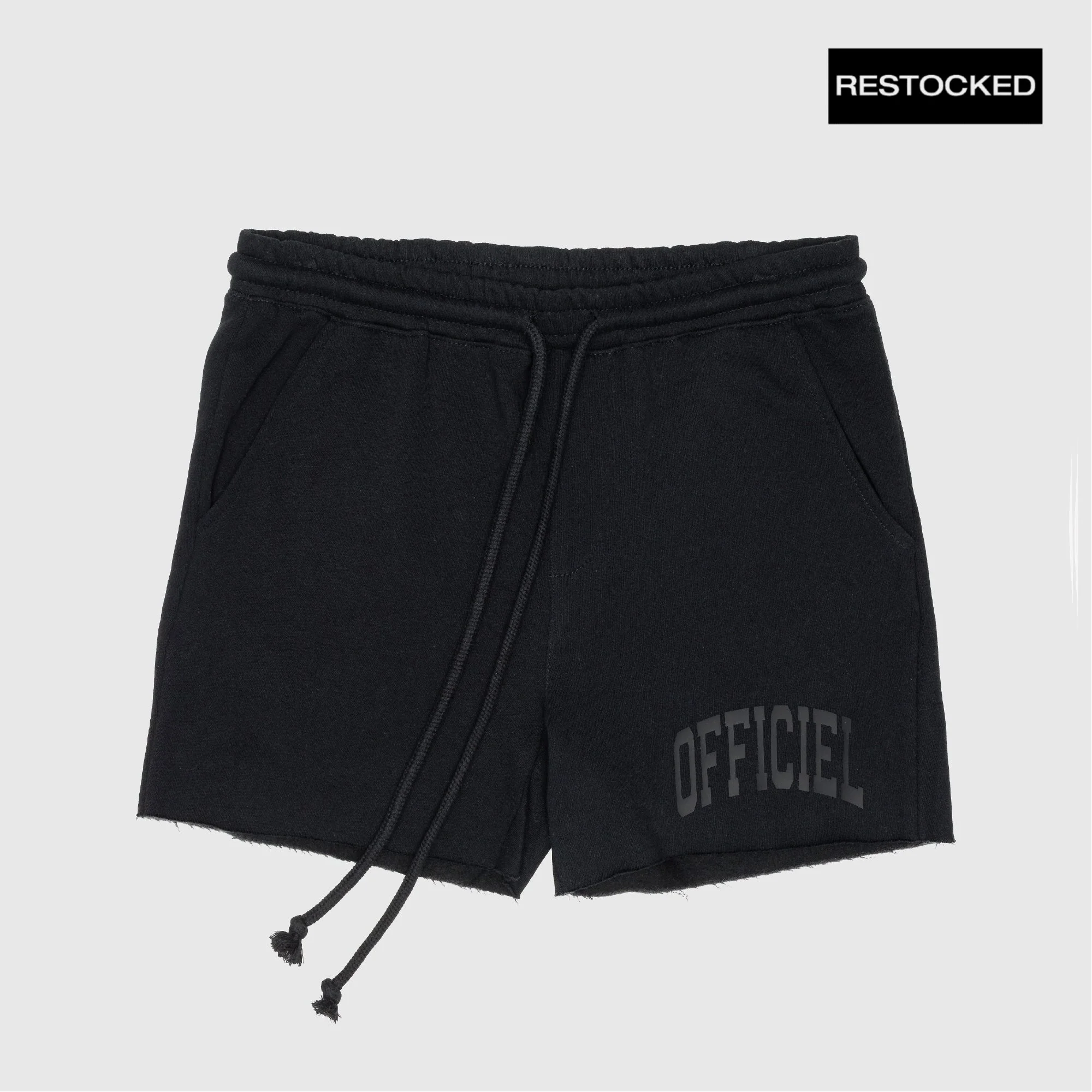 BLACK ON BLACK SHORTS