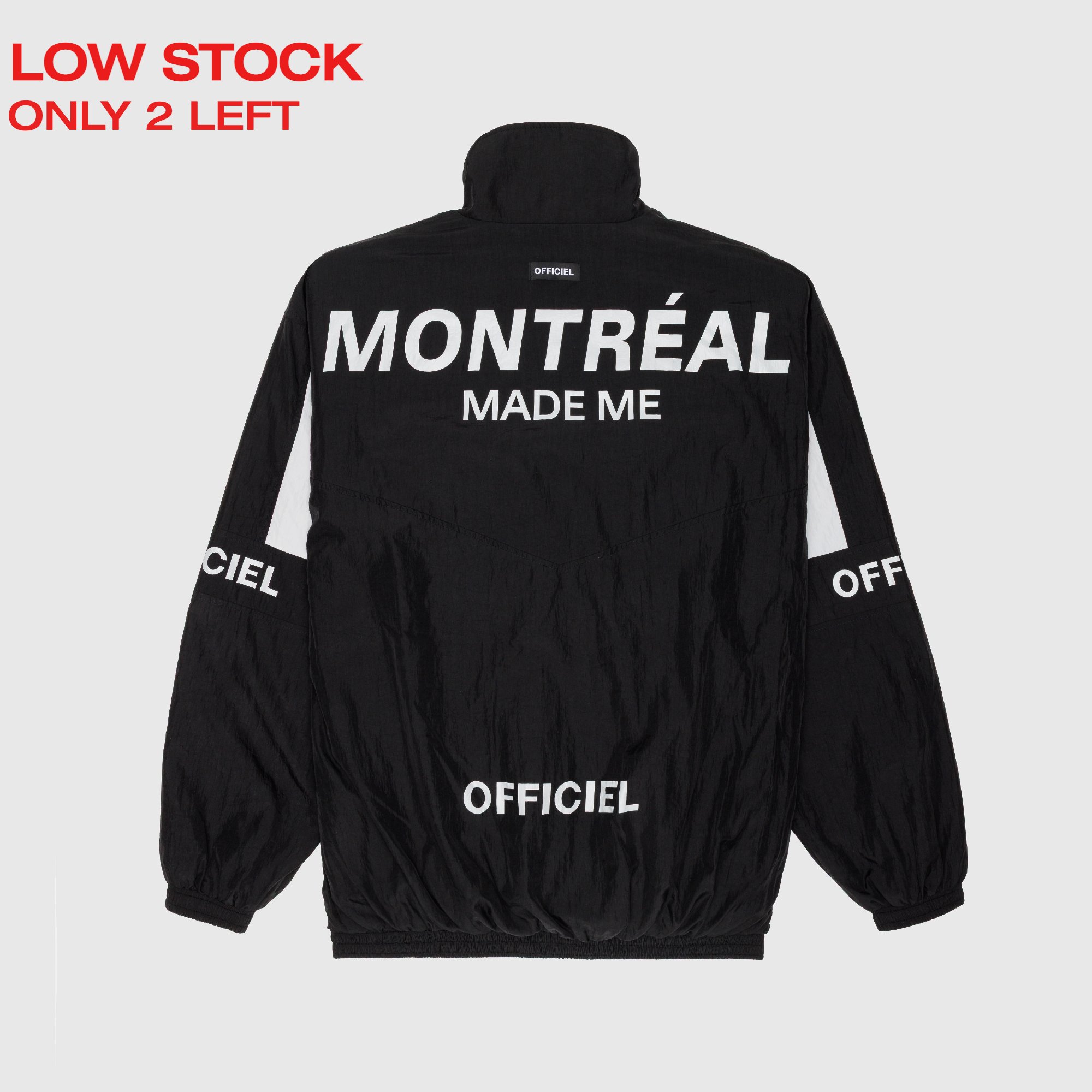 COUPE-VENT MONTRÉAL MADE ME (NOIR)